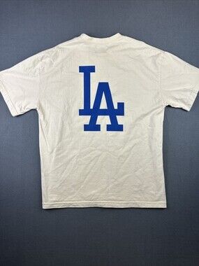 ⚾️ Los Angeles Dodgers Peace Collective 🦴 Bone Color Shirt Sz L